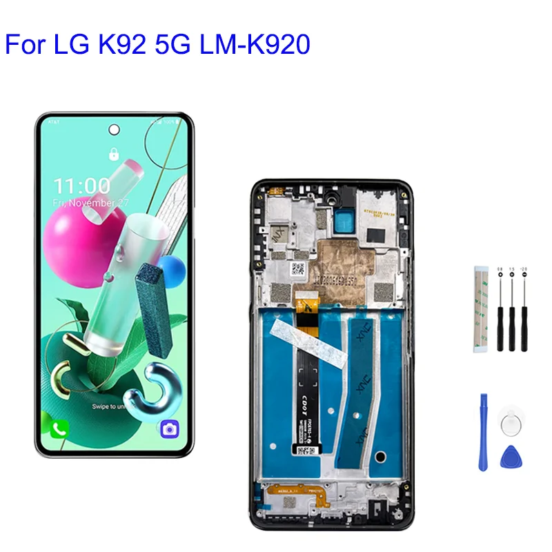 

6.7" For LG K92 5G LMK920 LM-K920 LCD Display Touch Screen Digitizer Full Assembly Replacement Parts