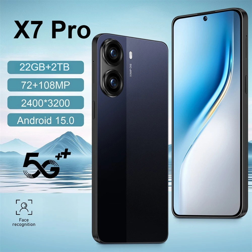 

2026 Hot Easy Installation Dust Free Screen Protector For X7 Pro Android 5G Smartphone Tempered Glass Anti-scratch Film