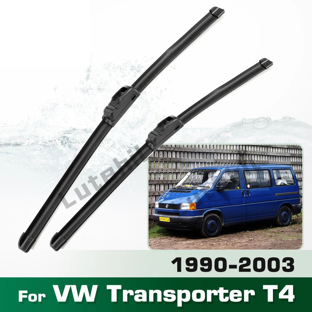 Frontwischer Für VW Transporter T4 1990-2003 1991 1992 1993 1994 1995 Wischerblätter Windschutzscheibe Windschutzscheibe Fensterbürste 21 "+ 21"