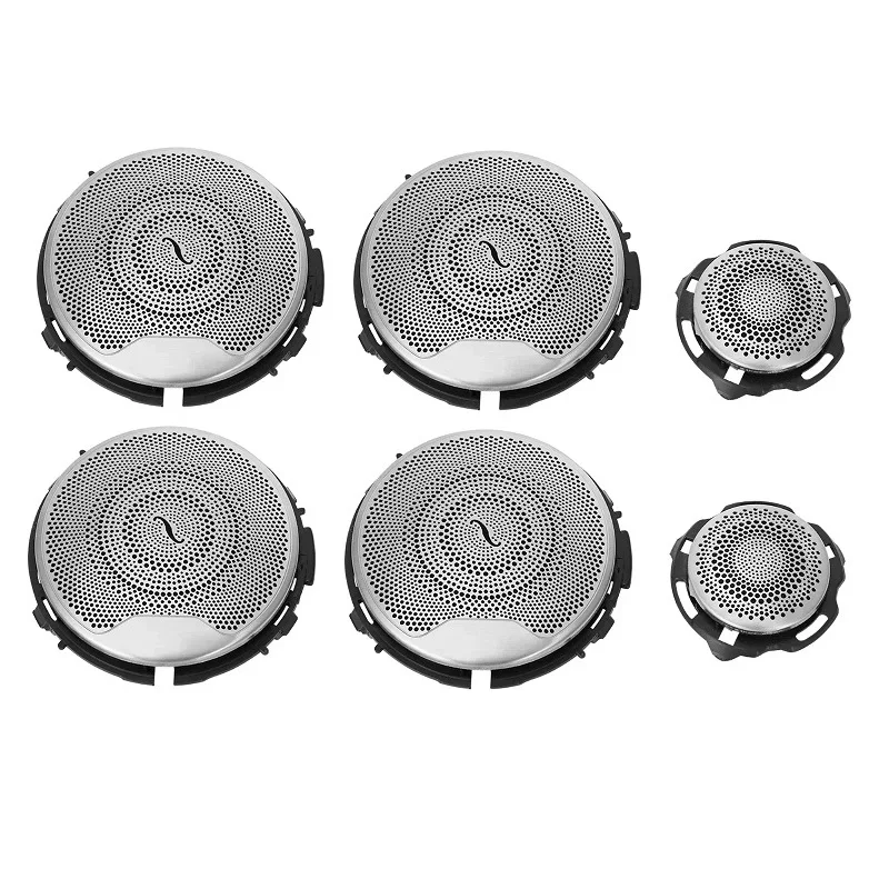 For Benz C GLC E-Class W205 W213 X253 2015 2016 2017 2018-2021 Car Door Audio Loudspeaker Tweeter Midrange Lid Trim Covers
