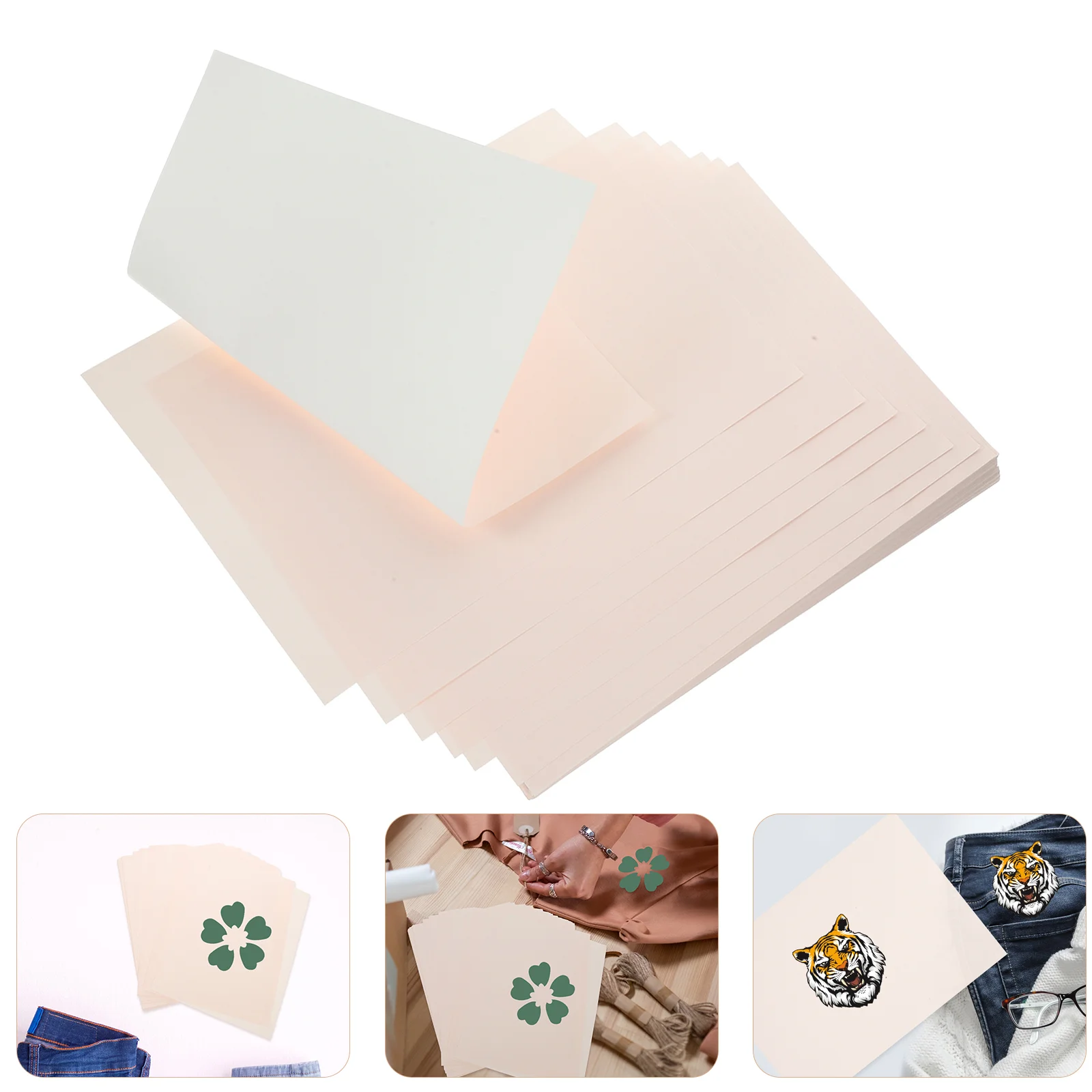 100 Pcs A4 Thermal Transfer Paper Transfers Shirt Pattern Sublimation Printing Papers Dye Special Class Iron