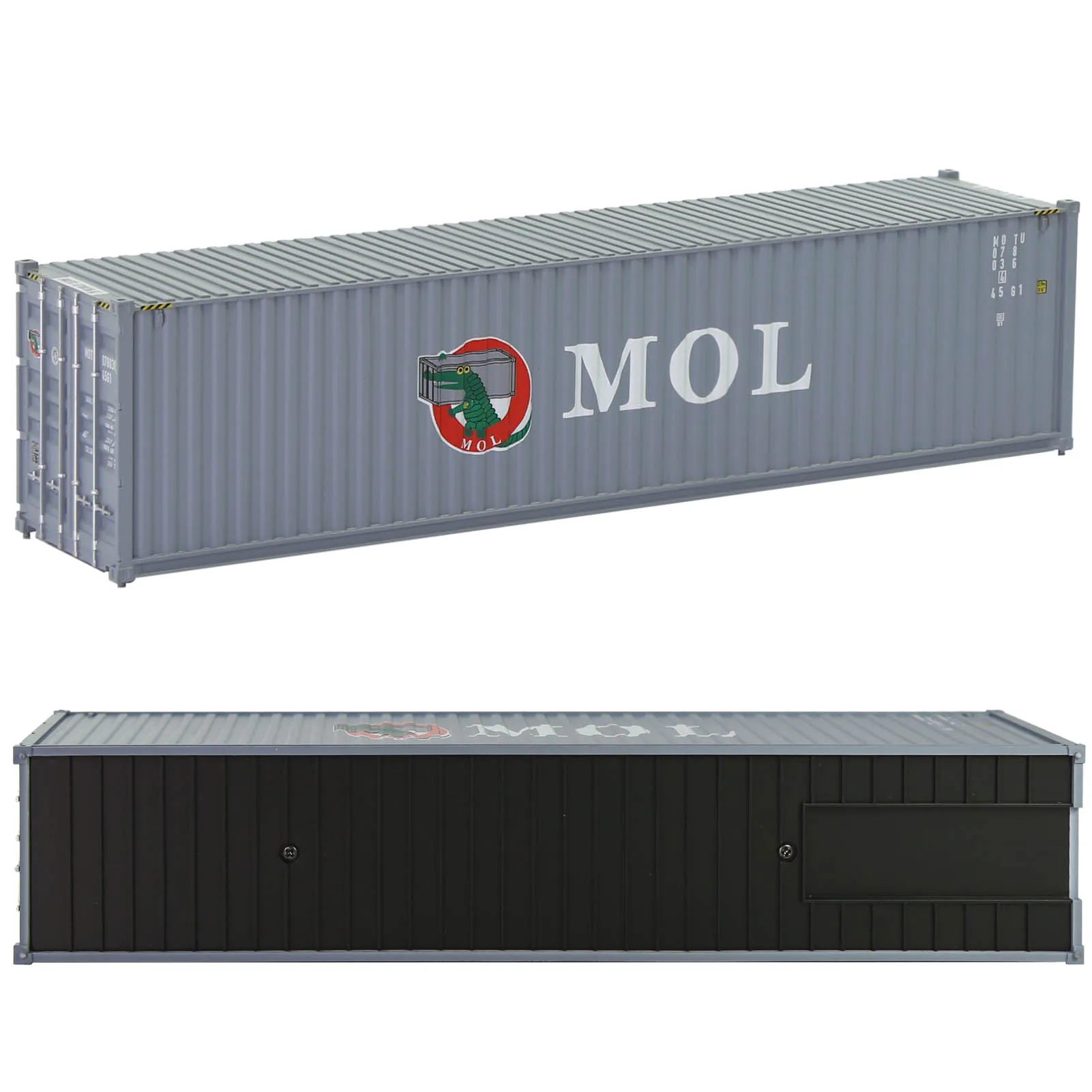 C4340 Evemodel O Scale 1:48 40ft Shipping Containers 40\' Cargo Box for Model Railway