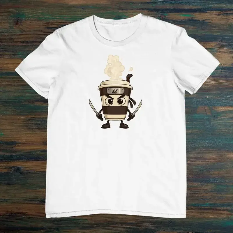 Cappuccino Assassino Italian Brainrot Meme Cotton T Shirt