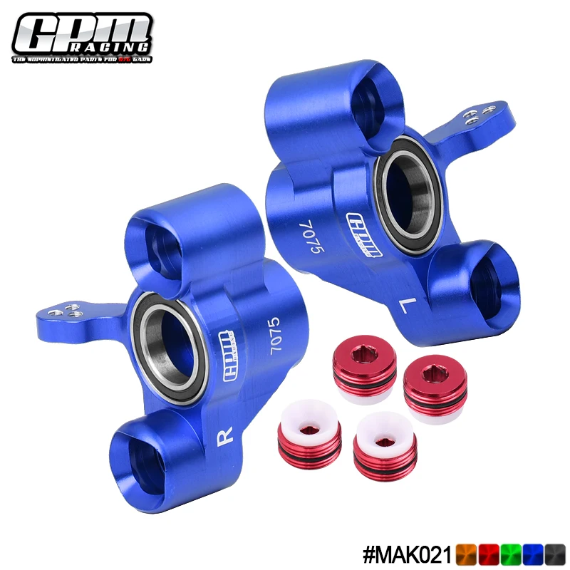 GPM 7075 Alloy Front Steering Block Larger Bearings For ARRMA Kraton 6S Outcast