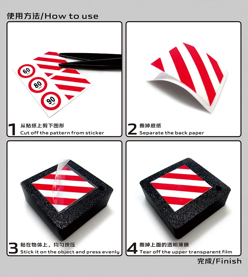 Simulation Model Car Decoration UV Stickers for 1/14 Tamiya RC Truck Dump Truck Scania 770S R620 730 Parts