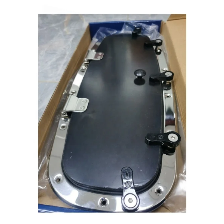 316 Stainless Steel Oval Opening Porthole for Marine Boat RV
