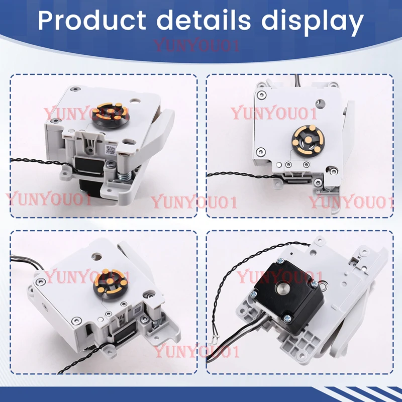 For Bambu Lab 3D Printer Extruder Unit High Precision, Double Gear, Hardened Steel for A1 Mini Series 3D Printers
