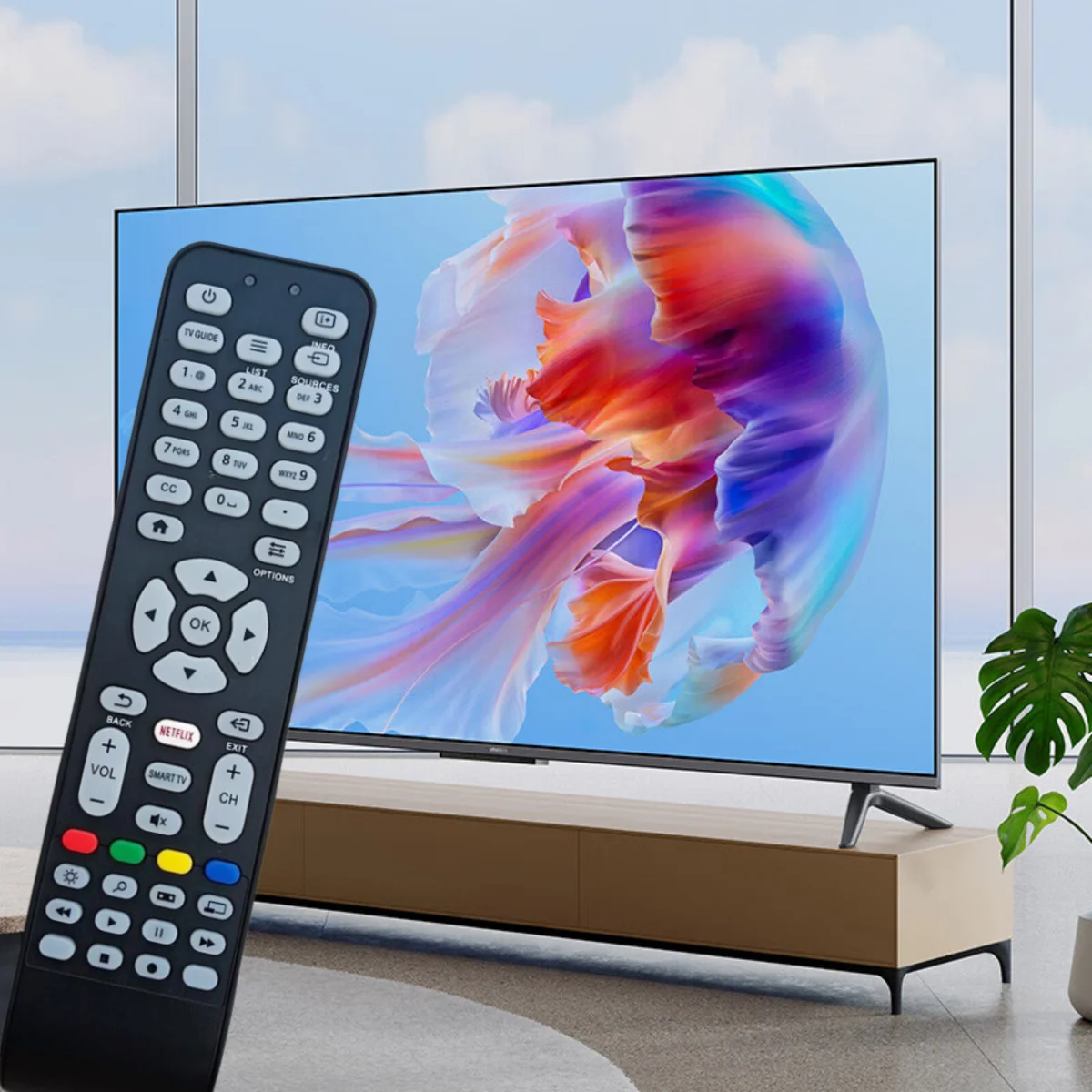 

Replacement New Remote Control For AOC 398GR08BEACN0000PH RC1994713/01 RC1994713/01 55LE55U7970 LE32D3350 LE40D3350 Smart TV