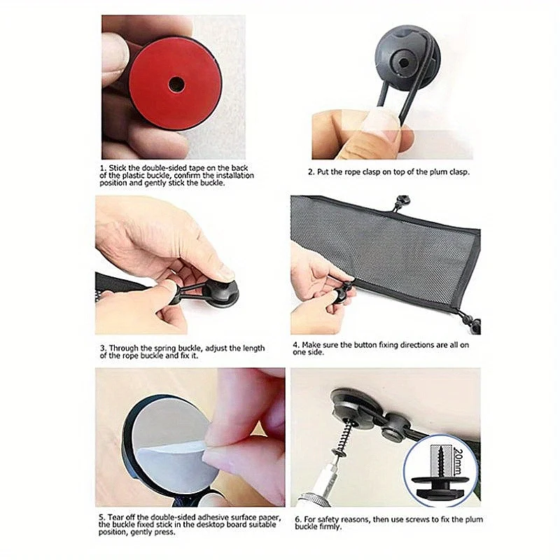 صينية إدارة الكابلات بتصميم شبكي ومقابض مريحة - منظم تحت المكتب للمكتب المنزلي، منظم سلك سطح المكتب