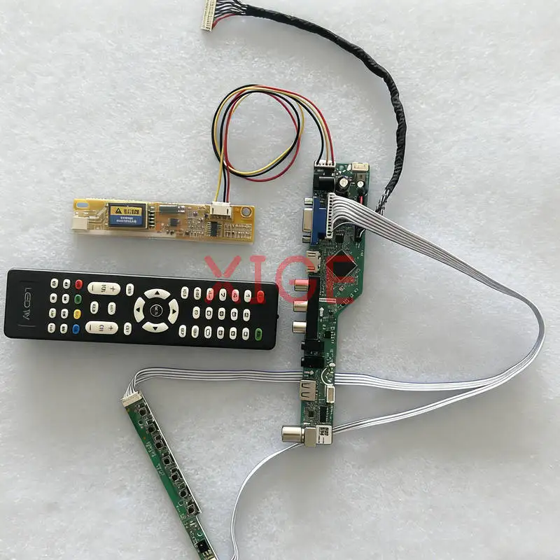 

Screen Drive Controller Board Fit B150PG01 B150PN01 B150PG04 B150PG03 1-CCFL 1400x1050 30 Pin LVDS 1400*1050 USB+AV+VGA+HDMI Kit