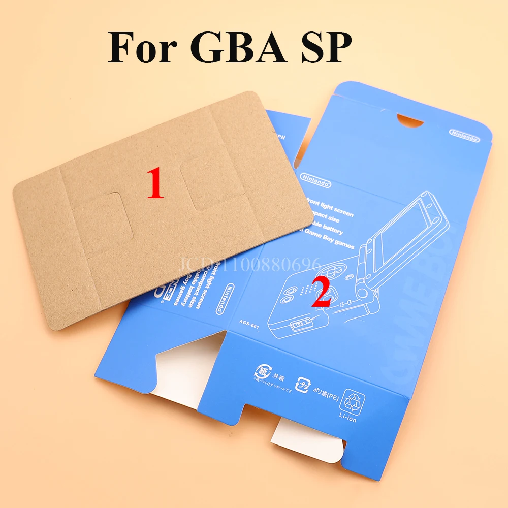 For GBA SP GBA PSP GB GBC DMG Game Console New Packing Box Carton For Gameboy Advance / Color New Packaging Protect Box