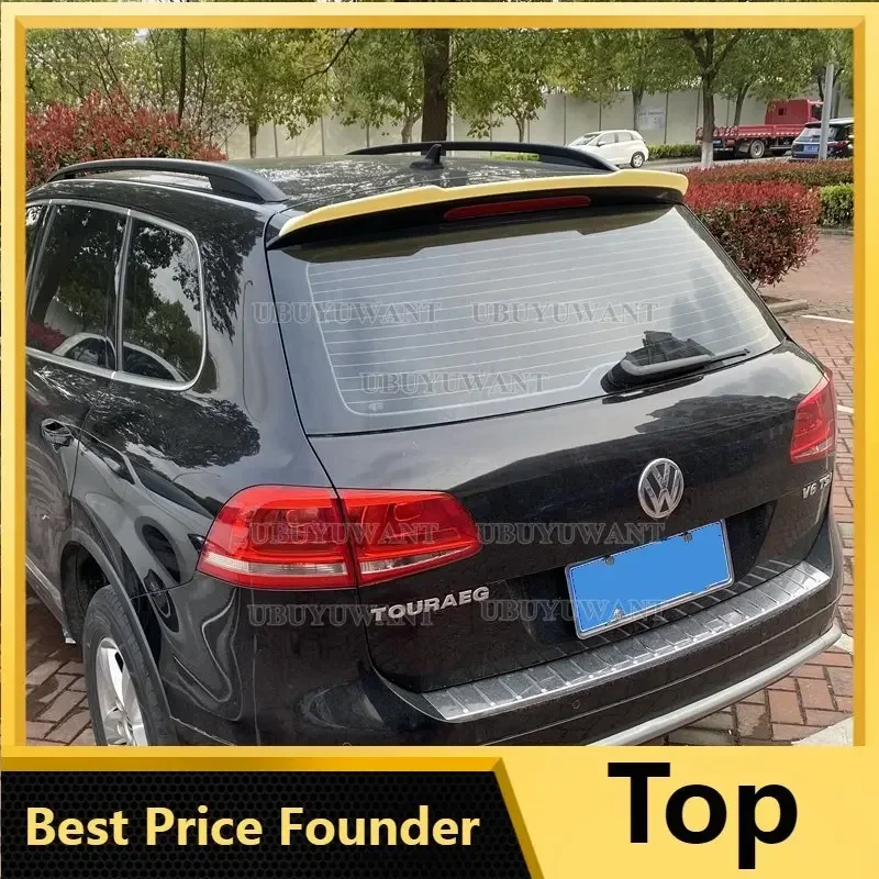 

High Quality Carbon Fiber Rear Wing Trunk Lip Spoiler For VW VOLKSWAGEN TOURAEG 2011 2012 2013 2014 2015-2017