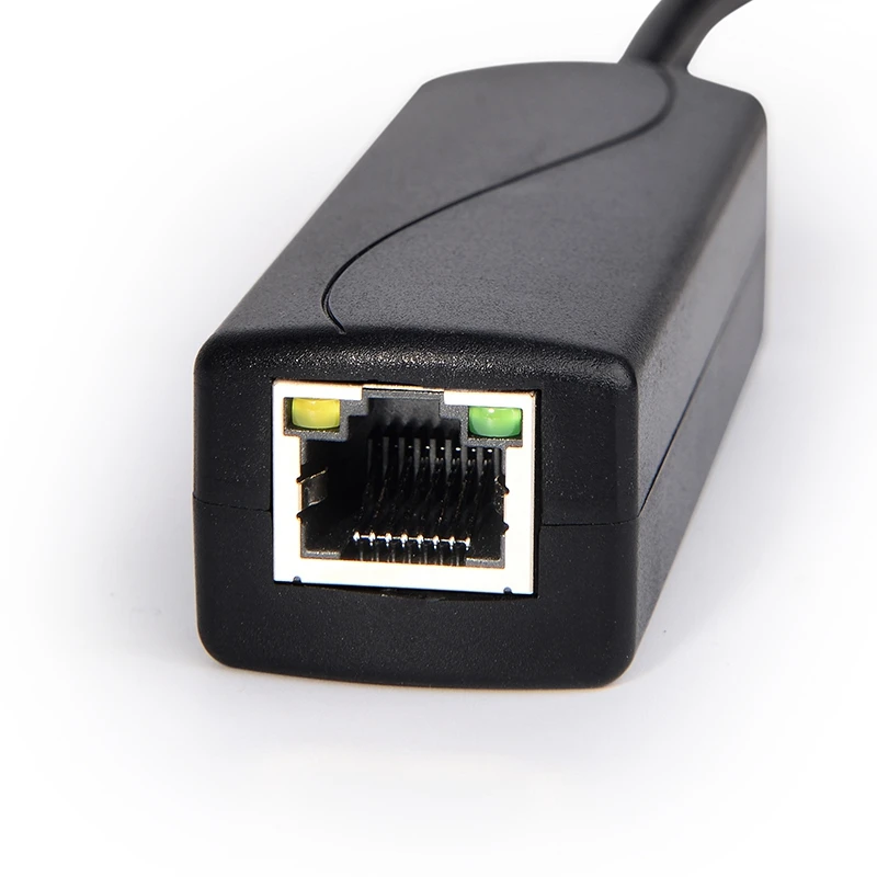 PS5712TG Gigabit Power Over Ethernet-сплиттер 10/100/1000 Мбит/с RJ45 Поддержка IEEE802.3 Af/At (30 Вт) PoE-сплиттер