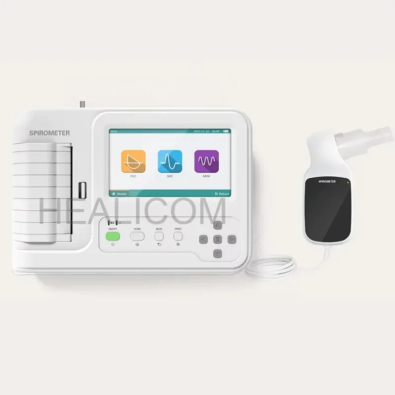 Hot Sale Hot Sale Medical Portable Digital LCD Touch Screen Electric Spirometer