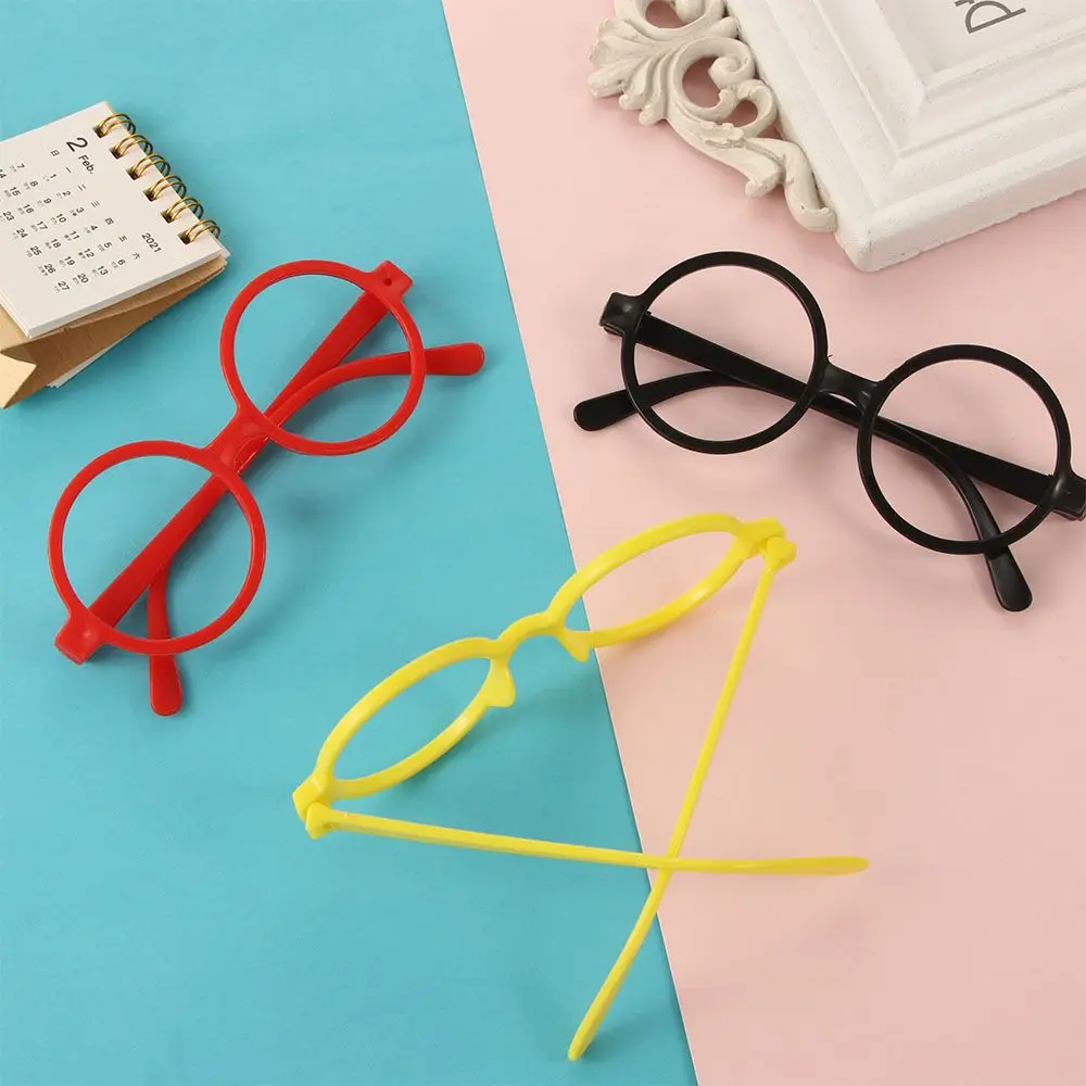 Cute Portable Children Without Glasses Lens Boy Eyewear Kid Glasses Frame PP Light Spectacle Frames Round Glasses Frame