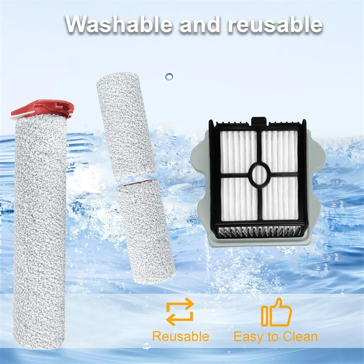 FZFZ Щетка и комплект фильтров для пылесоса для влажной и сухой уборки для комбинированного пылесоса A10 Plus A10 Ultar Dyad Pro, запасные части