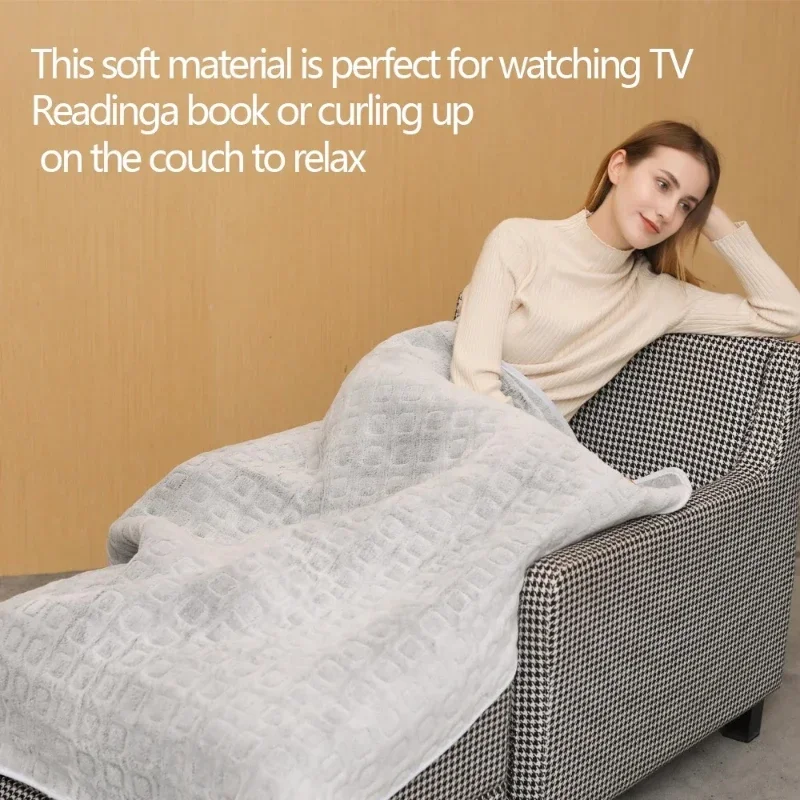 بطانية كهربائية حرارية ساخنة وسادة مرتبة غطاء سرير دافئ التدفئة تحت بطانية منتجات الاحترار الكهربائية مانتا كاليفاكتورا