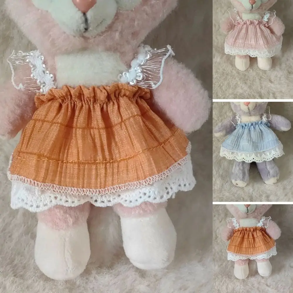 High Quality Accessories Doll Lovely Clothes Cute 6 Colors Princess Dress Clothes Decoration Doll Dresses For 10cm Cotton Doll