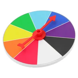 Plastic Lottery Wheel For Prize Game Prop Party Supplies Teaching Tools Hanging Draw Wheel Decorations Festive