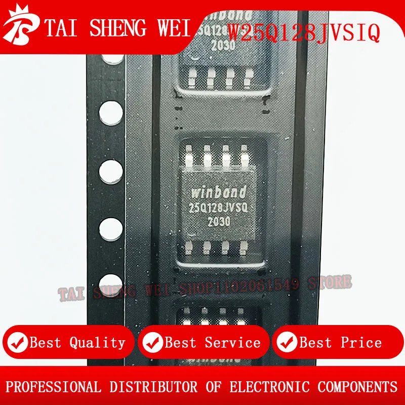 

10pcs W25Q128JVSIQ 25Q128JVSIQ W25Q16JVSIQ 25Q16JVSIQ W25Q64JVSIQ 25Q64JVSIQ W25Q80DVSIG 25Q80DVSIG W25Q32JVSIQ 25Q32JVSIQ SOP-8