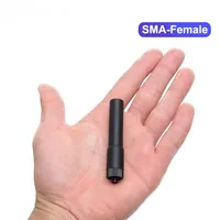 SF-20 Walkie Talkie Handheld Mini Antenna VHF/UHF Dual Band Radio Antenna Signal Booster SMA-Female for BaoFeng UV-5R/BF-888S