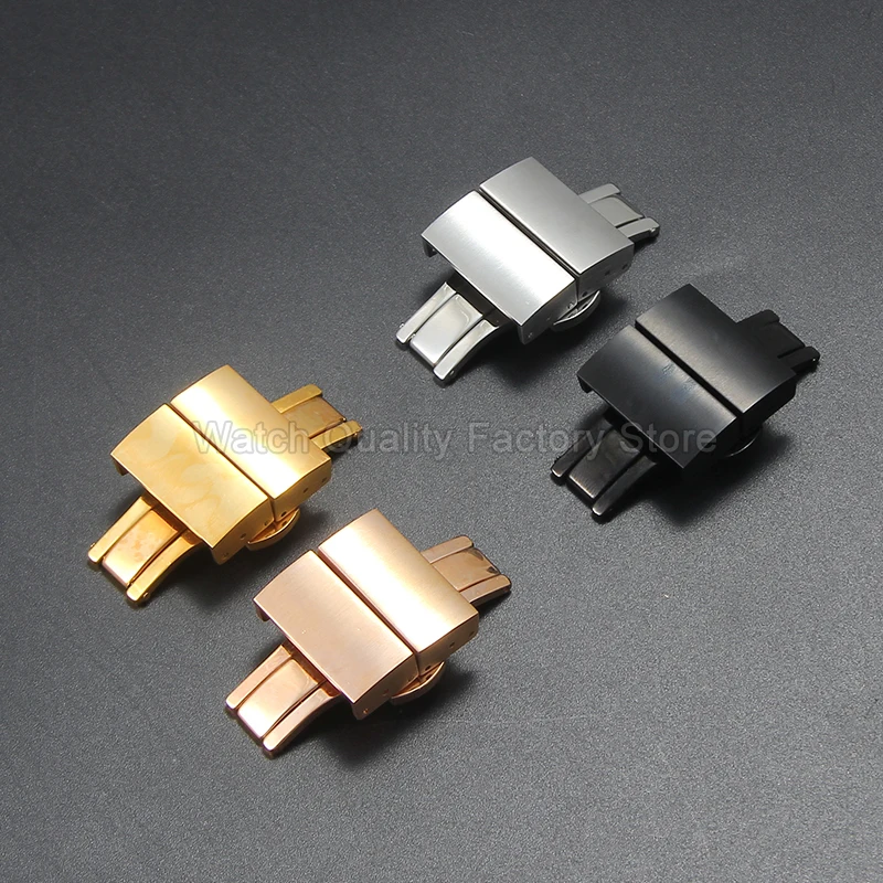 ل MIDO M026 الغوص ساعة ملحق حزام ساعة سيليكون 22 مللي متر تصميم منحني مريح للطي مشبك الفولاذ المقاوم للصدأ الأزرق الأسود