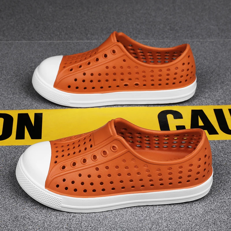 Fashion Children Sneaker Boys Sports Shoes Waterproof Breathable Soft One-piece Molding Summer Slip on Shoe Sneaker for Boy Girl