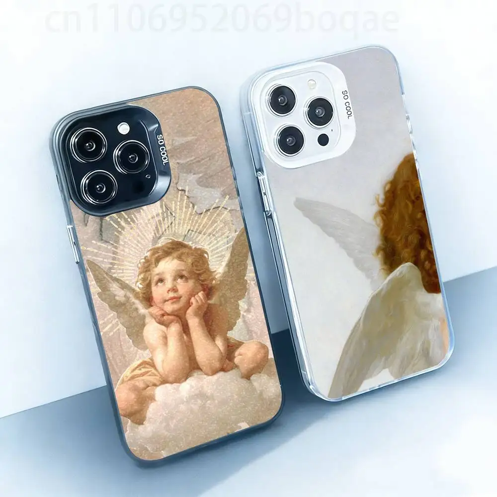 

Cupid's arrow Hard Phone Case for IPhone 17 16 15 14 13 12 11 Pro Max Plus16E X XR XS Max shockproof Full Cover