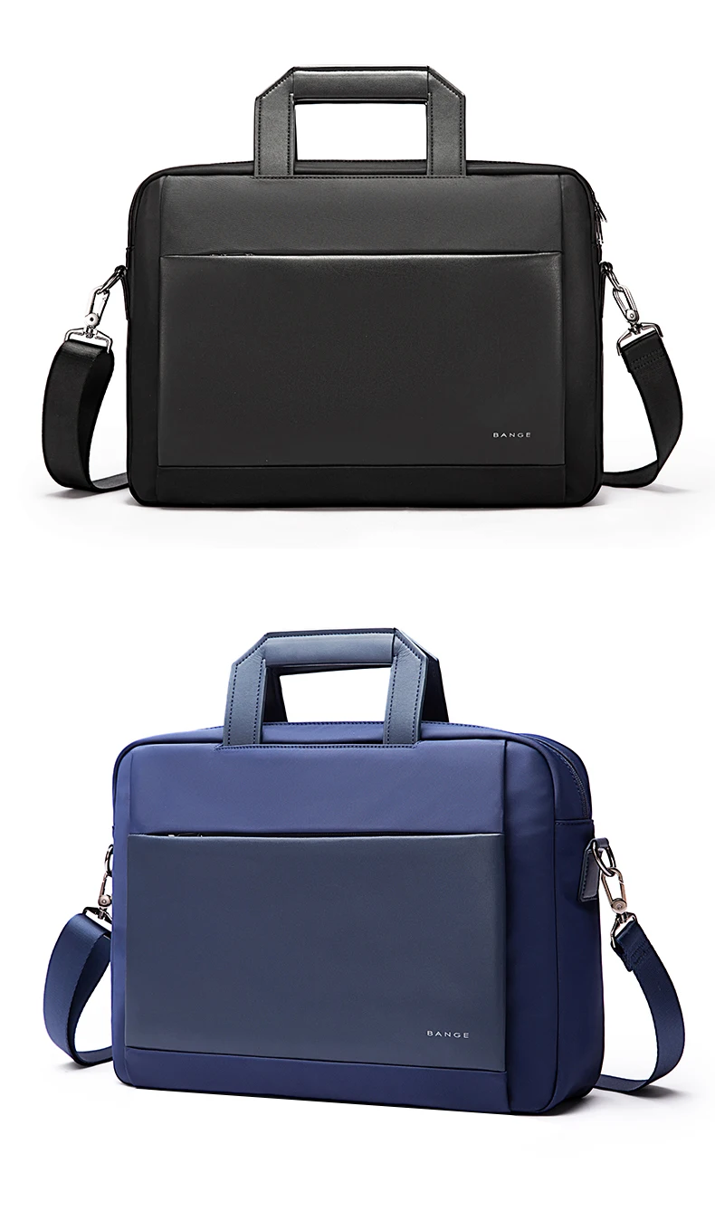 Bange Briefcase for Men Laptop Bag Retro Travel Messenger Man Bags 15.6 in High Capacity Computer Shoulder Bag Male Briefcase