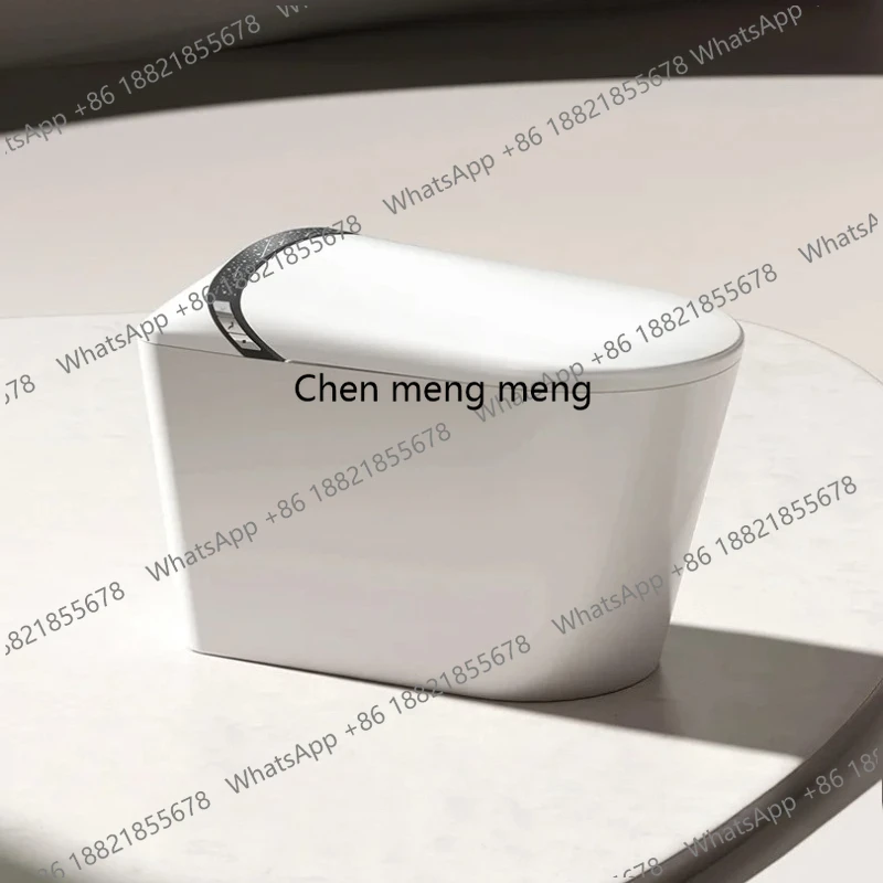 

Умный унитаз Gypsy Smart Toilet, большой размер, увеличенное сиденье, голосовое управление, полностью автоматический, с индукционным открыванием крышки, пенным затвором и сифоном