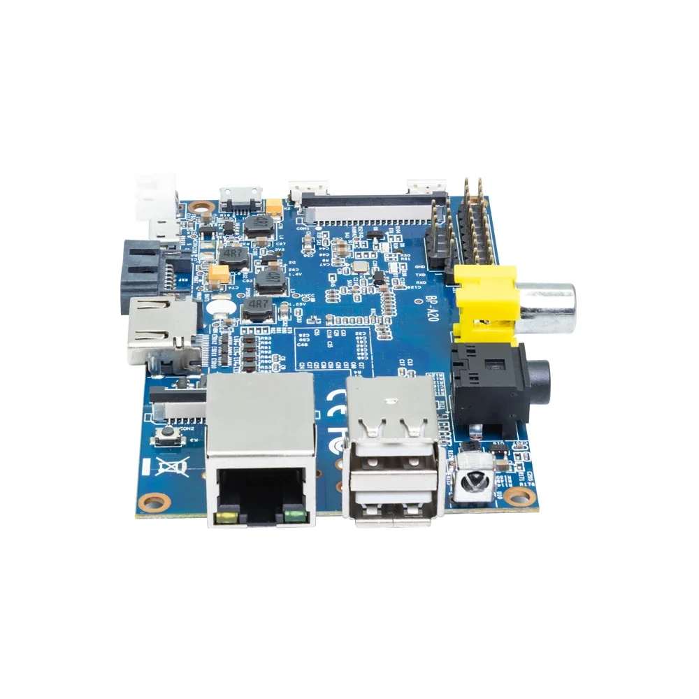 Banana Pi BPI-M1 Allwinner A20 ثنائي النواة 1 جيجابايت ذاكرة الوصول العشوائي DDR3 SATA 2.0 HDMI AV Vide Out SoC أجهزة مفتوحة المصدر