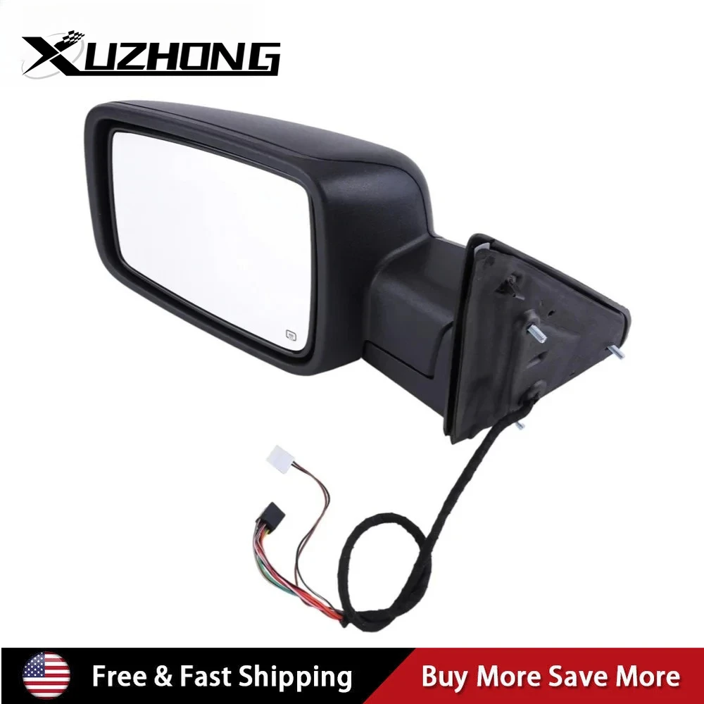 

68096197AF-PFM 68231241AI-PFM Left Driver Side Manual Fold + Heated + Temp Sensor Mirror For 2013-2019 Dodge Ram 1500