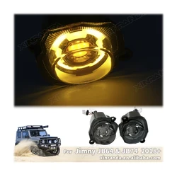 2PCS/SET Led Car Turn Signal Light for Suzuki Jimny JB64 Jb74 JC74 2018-2025 3 Door 5 Door Head Marker Daytime Running Light