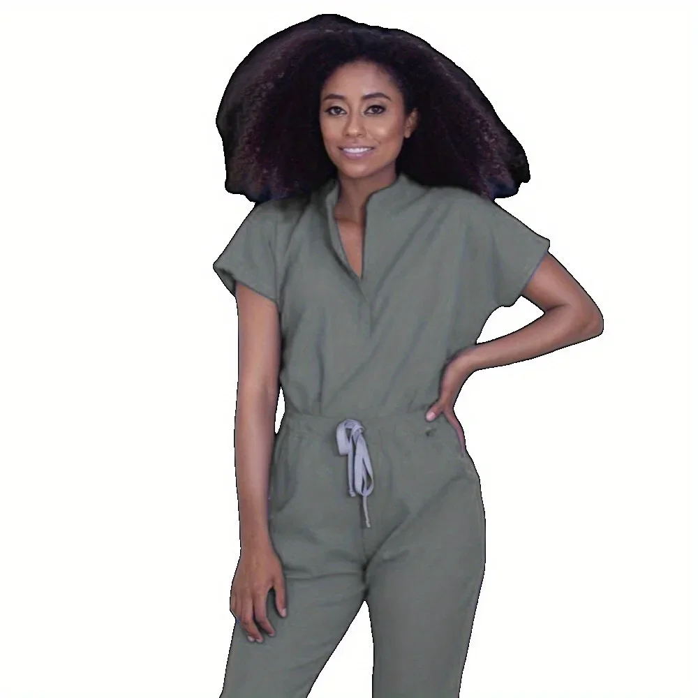 زي طبيب ممرضة النساء فرك مجموعة موضة جديدة دنة موحدة الدعك مجموعات التمريض الدعك زي المستشفى