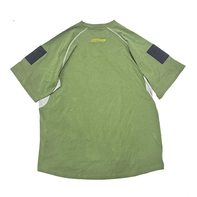 The Outdoorsman Wore An Ironclad Style Quick-drying Tactical Short-sleeved T-shirt