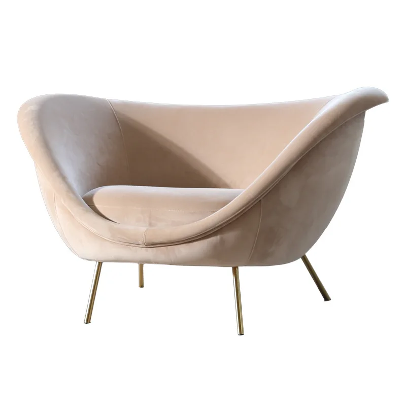 

Nordic designer Internet celebrity ingot chair small apartment living room sofa armchair creative
