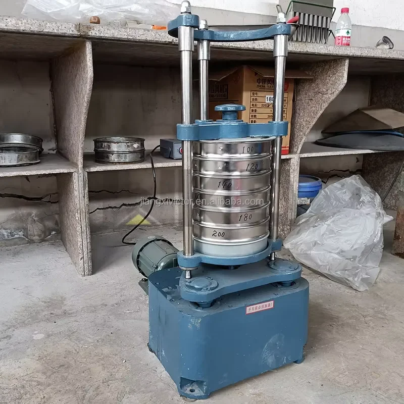 i Powder Sieve Shaker 10/20/35/65/100/150/200/270/400 Mesh Multi Deck Vibrating Sieve Machine Lab Standard Test Sieve