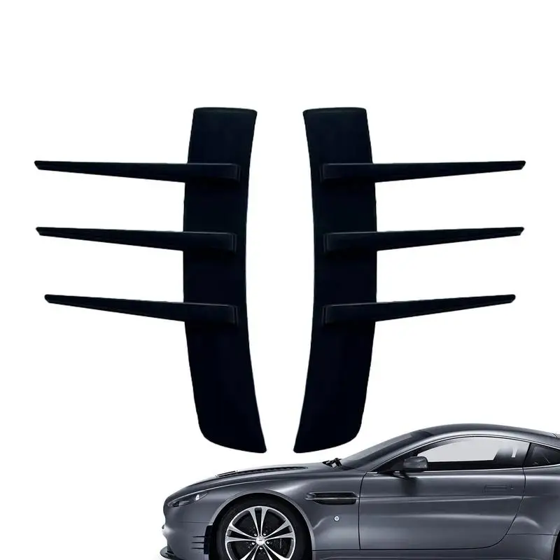 Car Front Fender Side Wind Wing Spoiler Fairing Car Modification Accessories Winglet Lower Cover Protection Guard Fairing