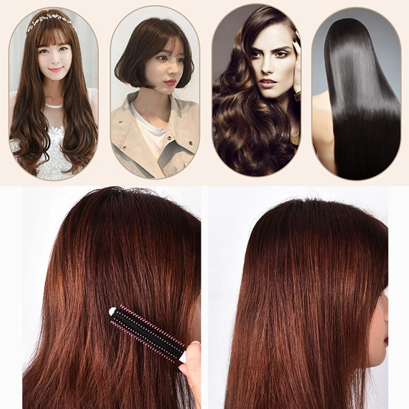 /YOV/1Pc Hair Comb Roll Brush Round Hair Comb Wavy Curly Styling Care Curling Beauty Salon Tool Styling Tools