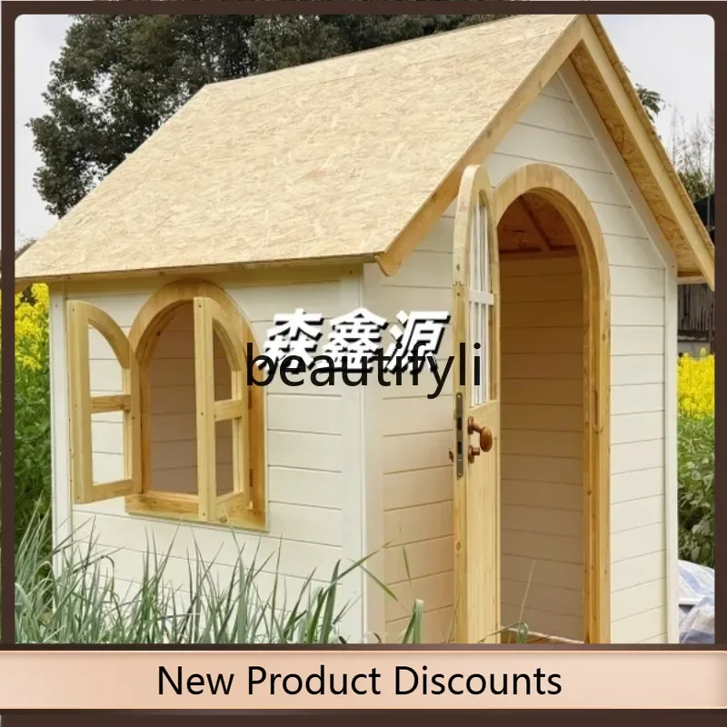 

Asmt56 Terrace Outdoor Chalet Game Room Assembled Tree House Chalet Interactive Mobile Outdoor Garden Chalet