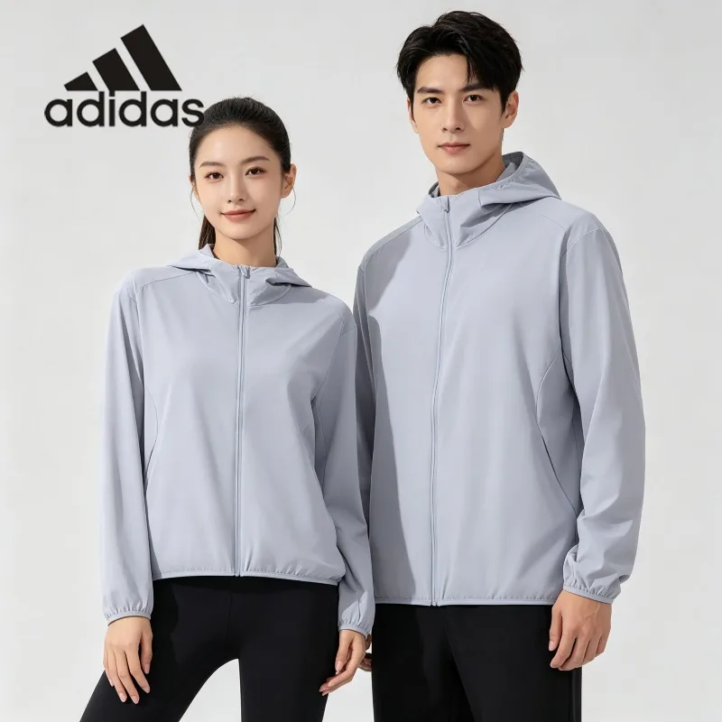 Chaqueta Cortavientos adidas con Forro de Malla, Transpirable, para Gimnasio y Entrenamiento, Ventilada, KU8498 1PCS
