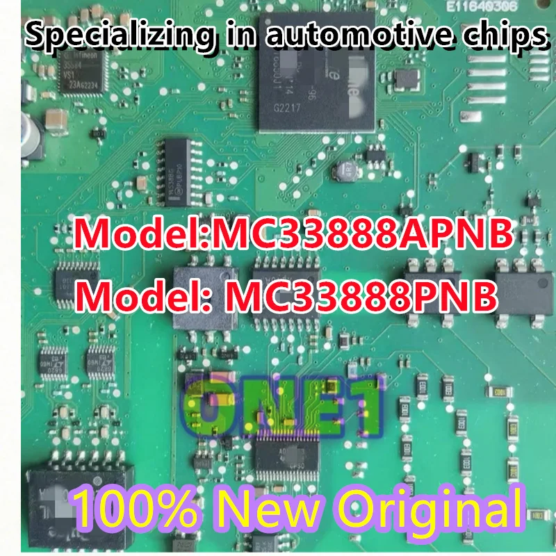 Nouvelle puce originale MC33888APNB MC33888PNB QFN36 pour générateur Jeep Grand Cherokee, problème courant de maintenance (pièce fragile)
