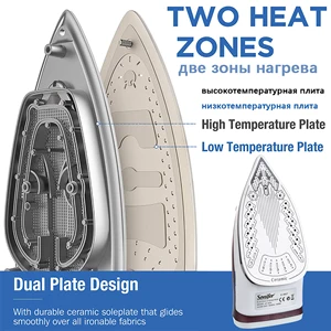 Elektrisches Eisen -Roter Mini -Dampfeisen von Kleidungsstücken für die Sicht des Sonifers Sonifer 8 Hauptverkaufsträger mini - №5