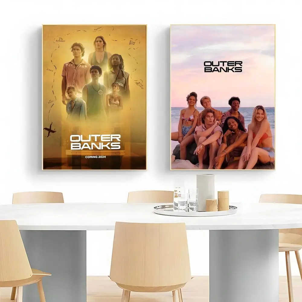 Youthful Tvshow O-Outer Banks Poster Wall Art Print Decorative Mural Home Decor Gift Unframed