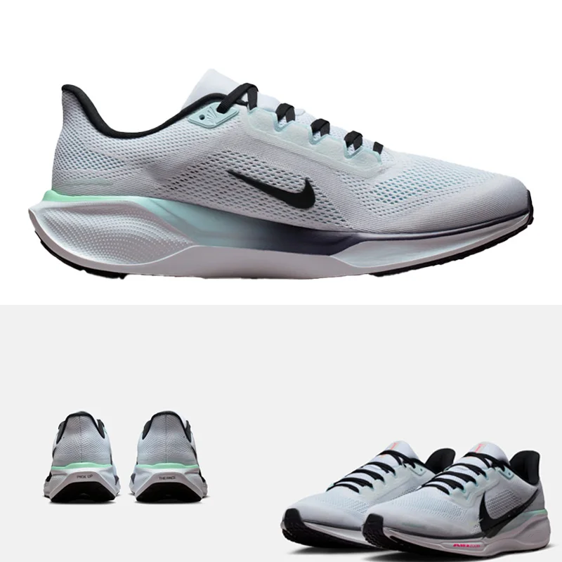 Nike Mens Breathable Mesh Running Sneakers IM6675-101 Midfoot Support Cushioned Athletic Shoes
