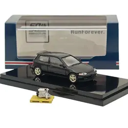 1:64 per Civic Type-R (EK9) / (EG6) Sir-S /Initial D Diecast Models Car Collection Auto Gift