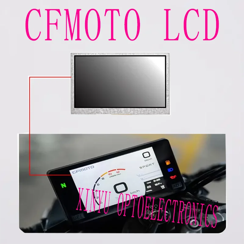 5-inch 40Pin 800 * 480 LCD screen display panel module suitable for CFMOTO CF 250SR 250NK NK250 NK 250 NK 250