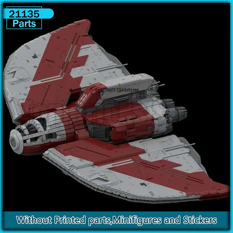 

UCS Space Movie T6-Shuttle MOC Building Block Spaceship Model Starfigter Bricks Technology Collection Toys Creative Display Gift