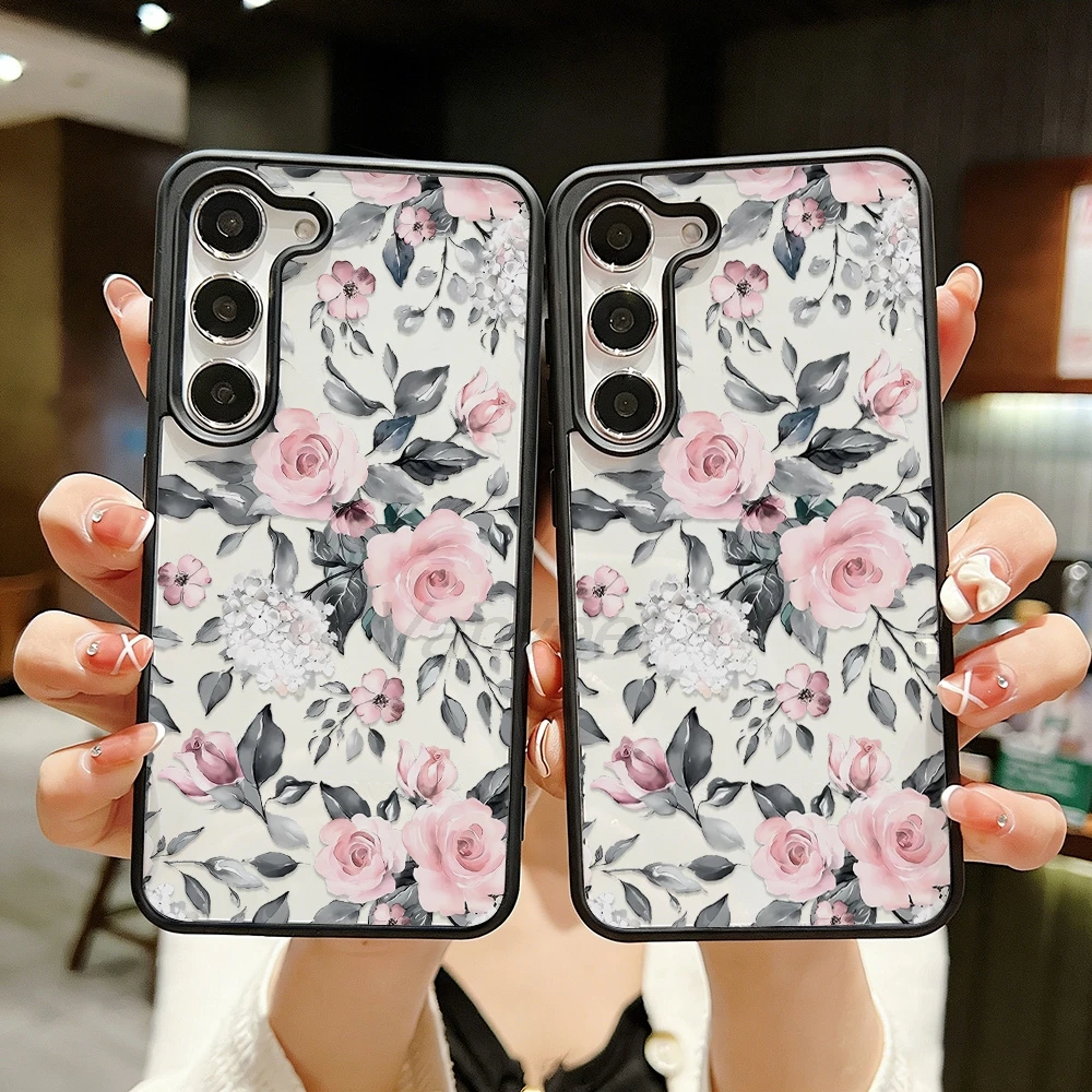 Bloemen Telefoonhoesje voor Sa - Phone Cases With Straps recensie en prijs