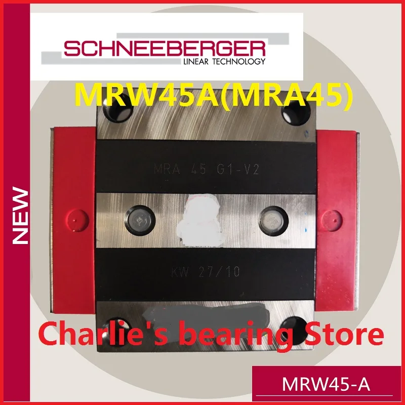 1pc 100% brand new original genuine SCHNEEBERGER Roller-MONORAIL block MRW45A(MRA45)